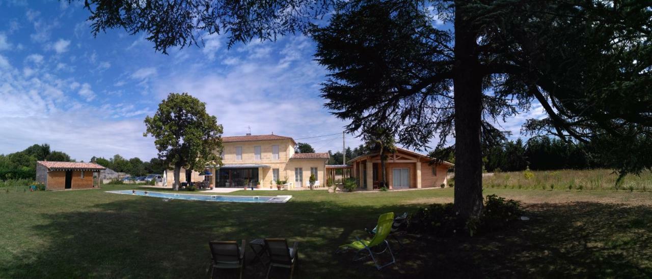 Bed and Breakfast Les Ambeles Saint-Magne-de-Castillon Экстерьер фото